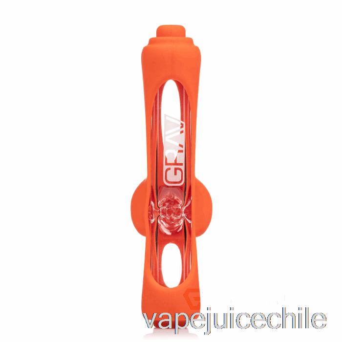 Vape Chile Grav Mini Apisonadora Con Piel De Silicona Scarlett Orange